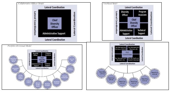 Figure 7 : Various administrative model followed by educational institutes to incorporate ESG.